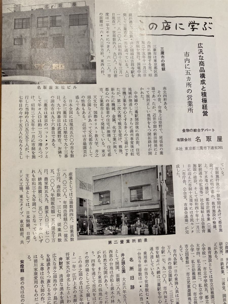 有限会社名取屋 設立